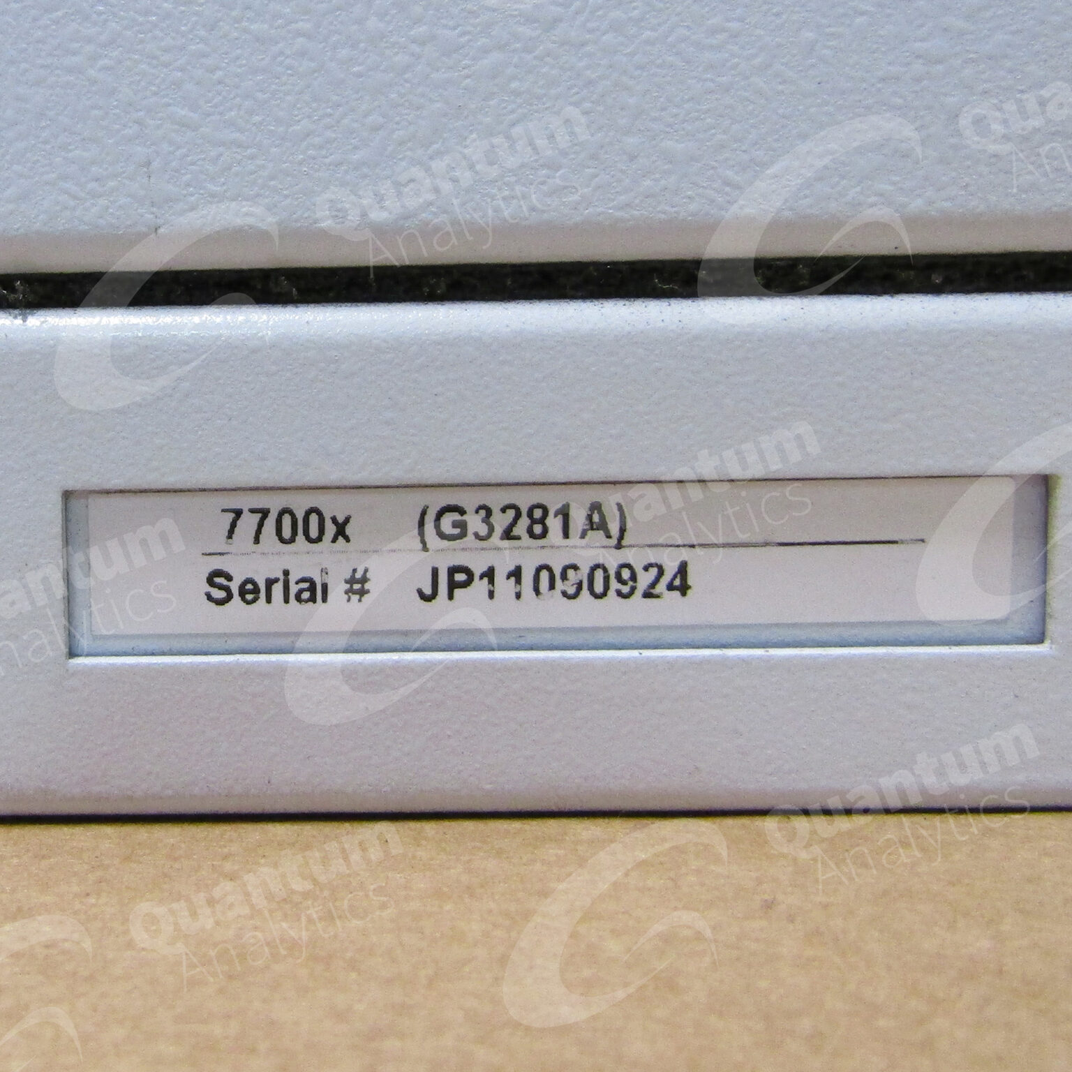 Agilent 7700x ICPMS, SPS 4 Autosampler, Chiller Quantum Analytics