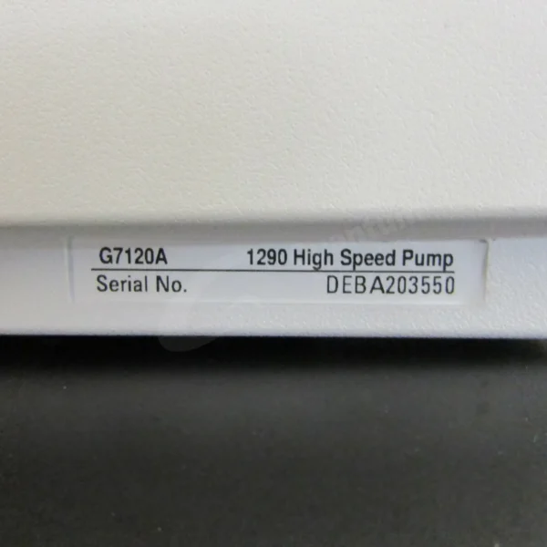 Agilent G7120A 1290 Infinity II High Speed Pump