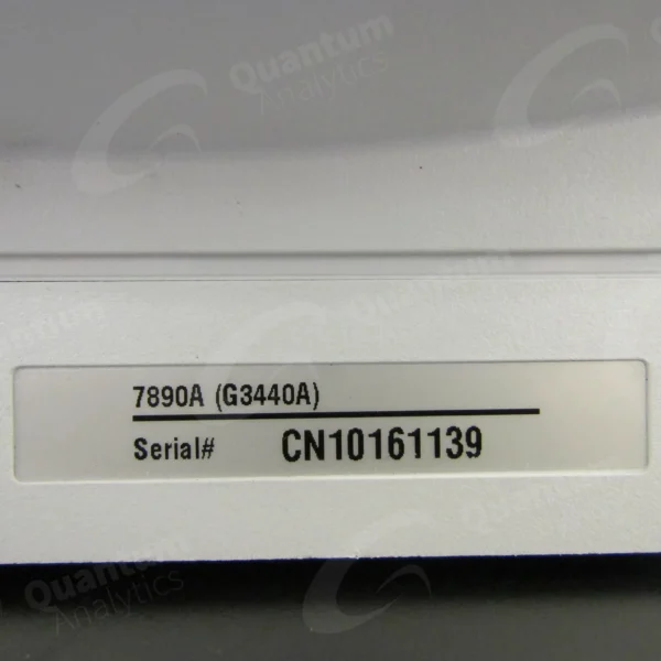 Agilent 7890A GC System (G3440A) - serial number