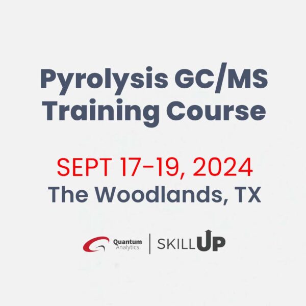 Pyrolysis-GC/MS training course sept 2024