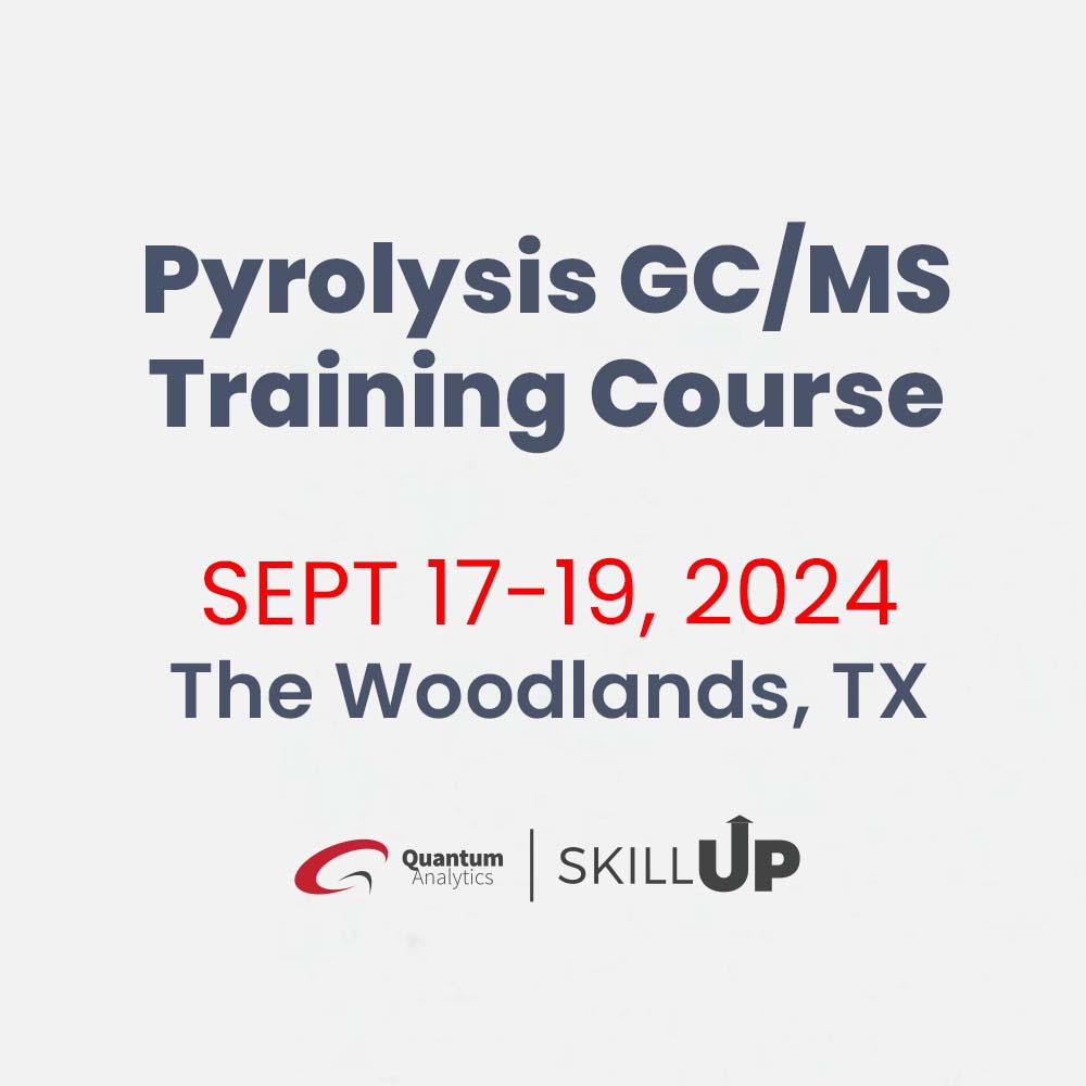 Pyrolysis-GC/MS training course sept 2024