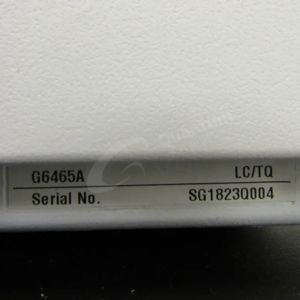 Agilent Ultivo Triple Quadrupole LC/MS