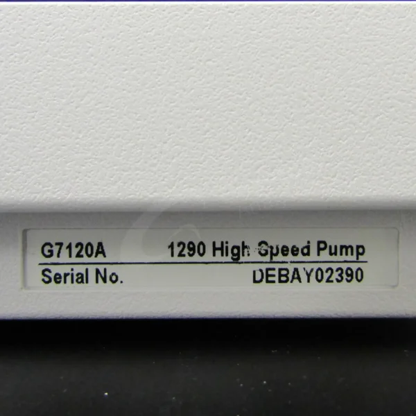 Agilent 1290 Infinity II HPLC High Speed Pump