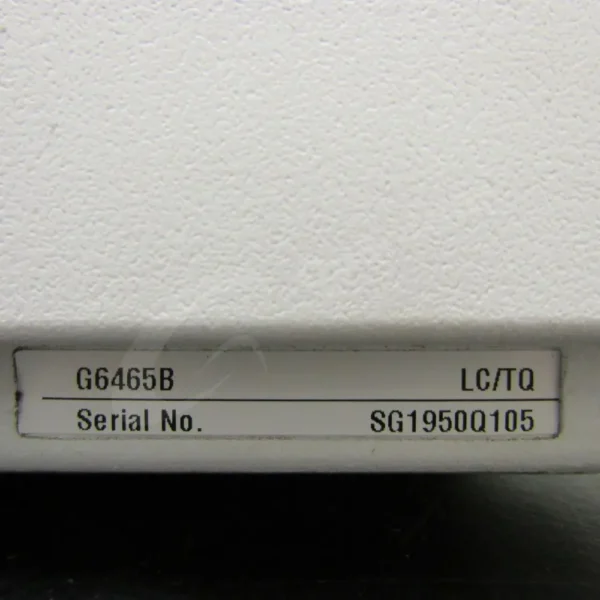 Agilent Ultivo Triple Quadrupole LC/MS g6465ba