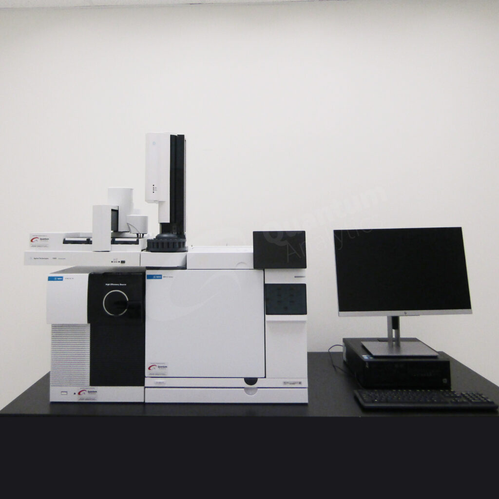 Agilent 8890A GC and G7010B MS/MS System with 7693A ALS