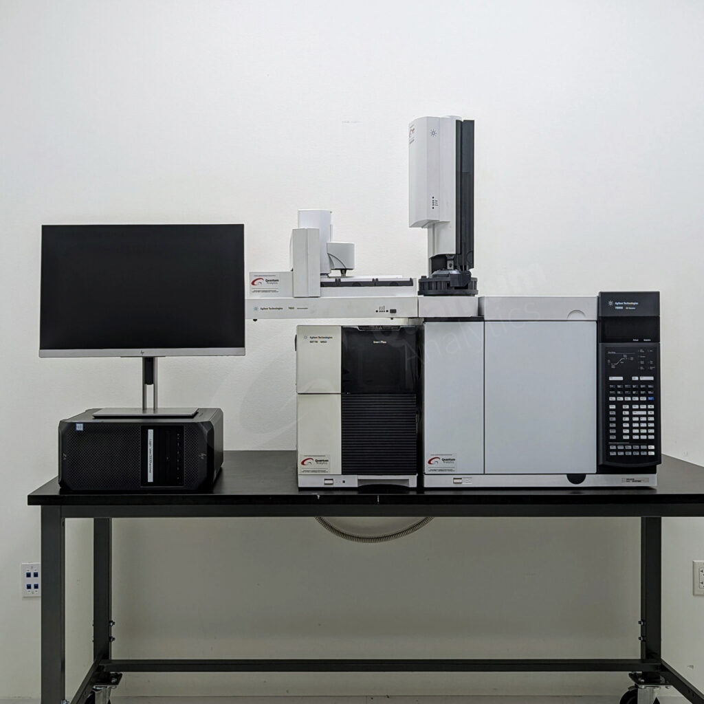 Agilent 7890B GC with 5977B MSD